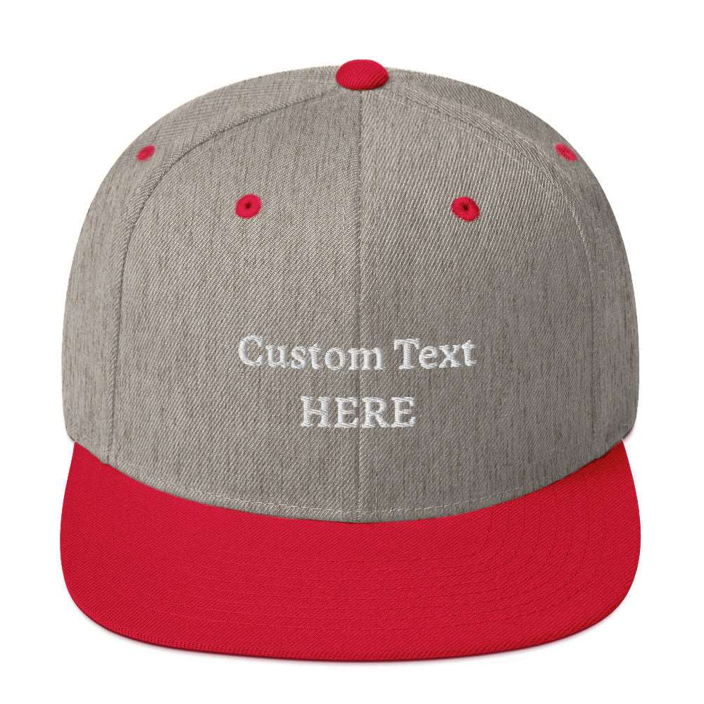 Custom Embroidery - Snapback Hat Laura's Legacy Boutique