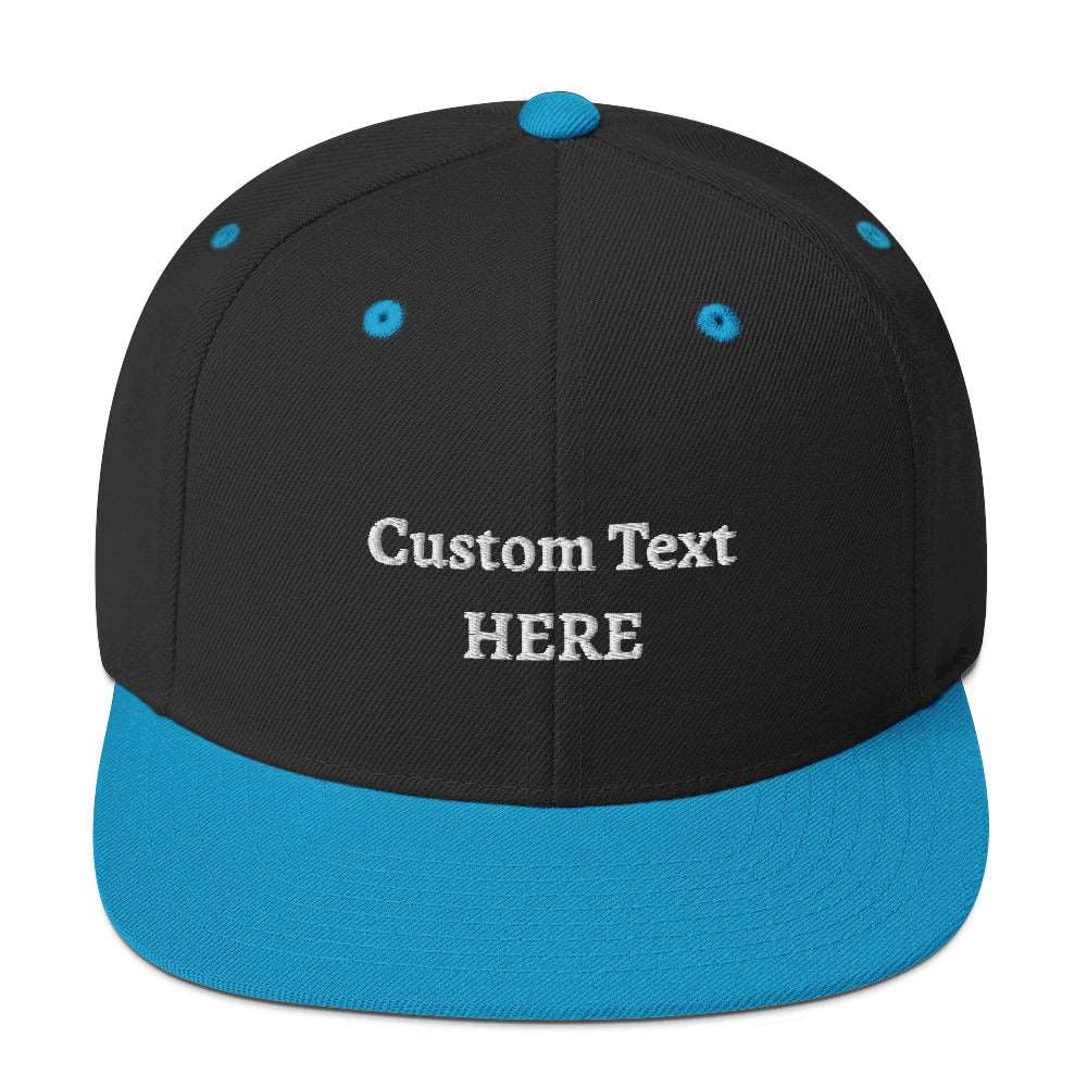 Custom Embroidery - Snapback Hat Laura's Legacy Boutique