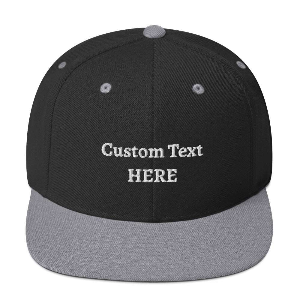 Custom Embroidery - Snapback Hat Laura's Legacy Boutique