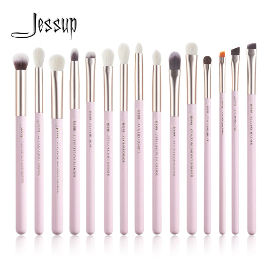 Jessup Professional Makeup Brush Set - 15pcs Eye Makeup Brush Kits