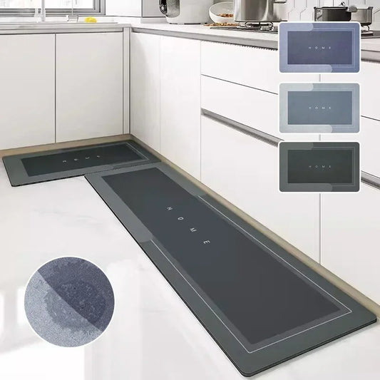 Super Absorbent Mud Anti-Slip Kitchen & Bath Mat